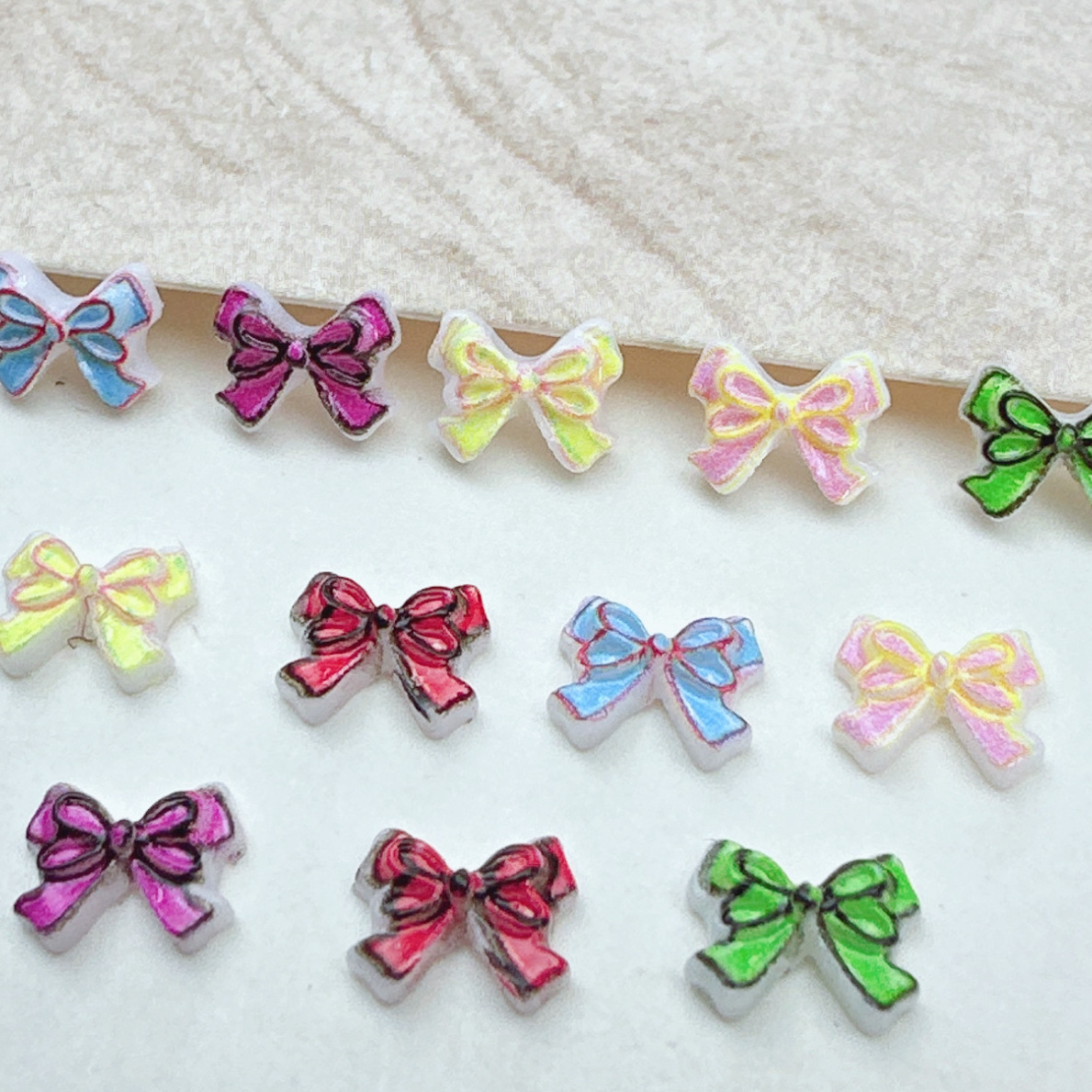 Phone Accessories Clipart - 30/50/100 Pz, Dolce Farfalla Nodo Unghie