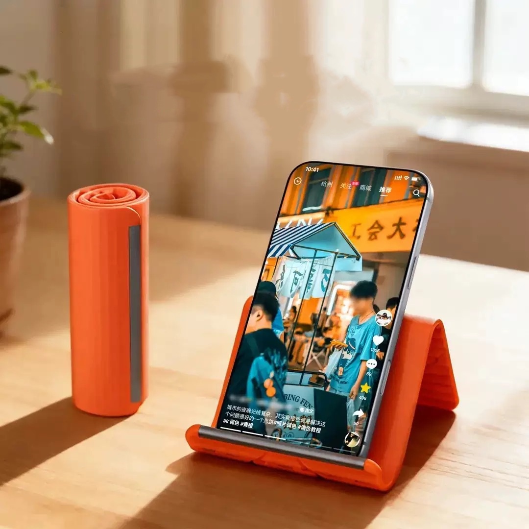 Phone Accessories Items - Supporto Portatile per Telefono in Silicone,