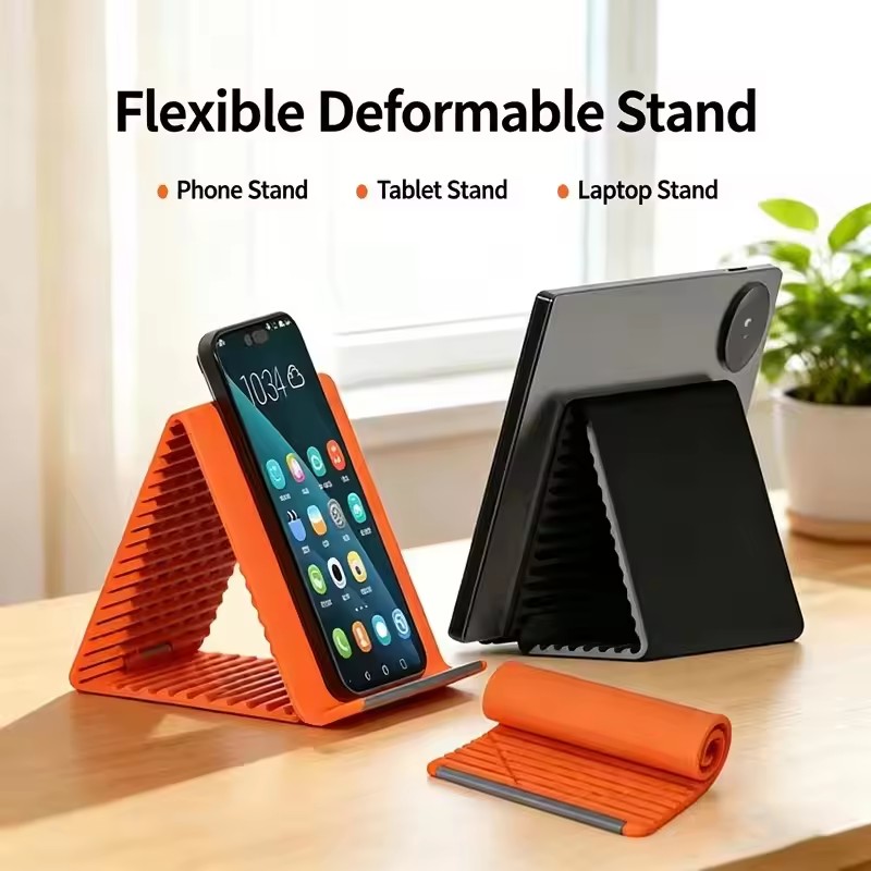 Phone Accessories Items - Supporto Portatile per Telefono in Silicone,