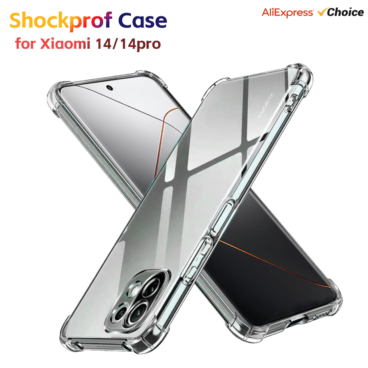 Phone Accessories Online Shop - Custodia in TPU trasparente per Xiaomi