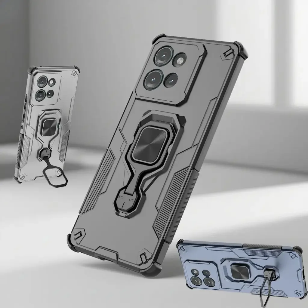 Phone Accessories Online Shop - Custodia con staffa in metallo per