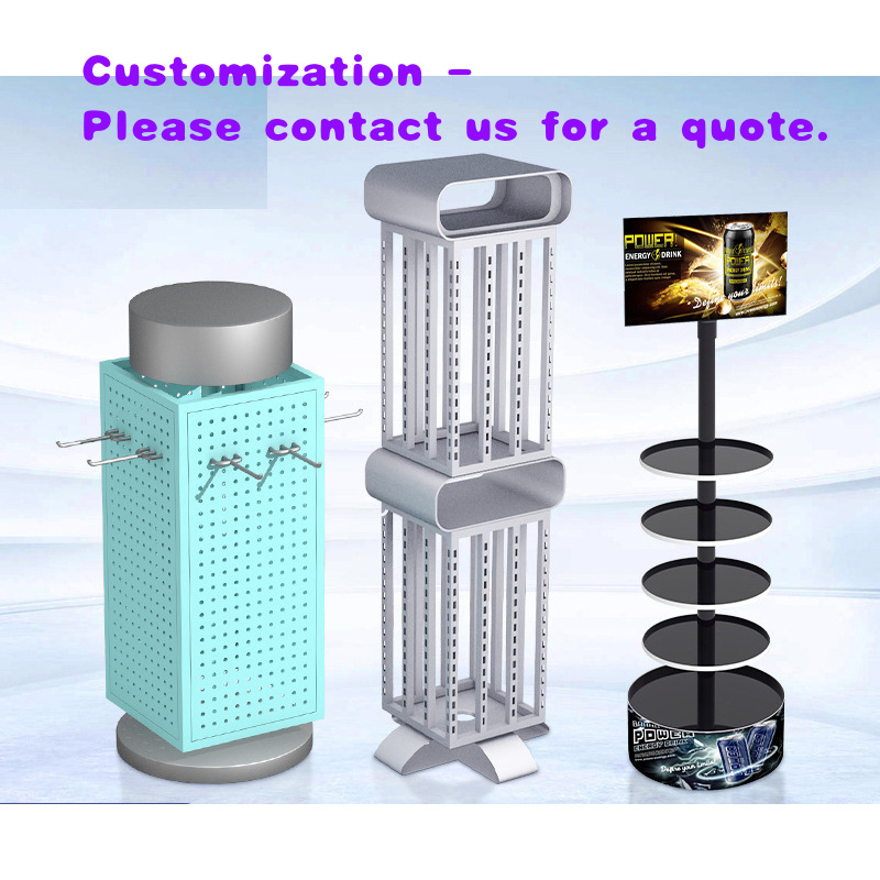 Phone Accessories Rack Display - Espositore Girevole Personalizzato per Accessori Cellulari
