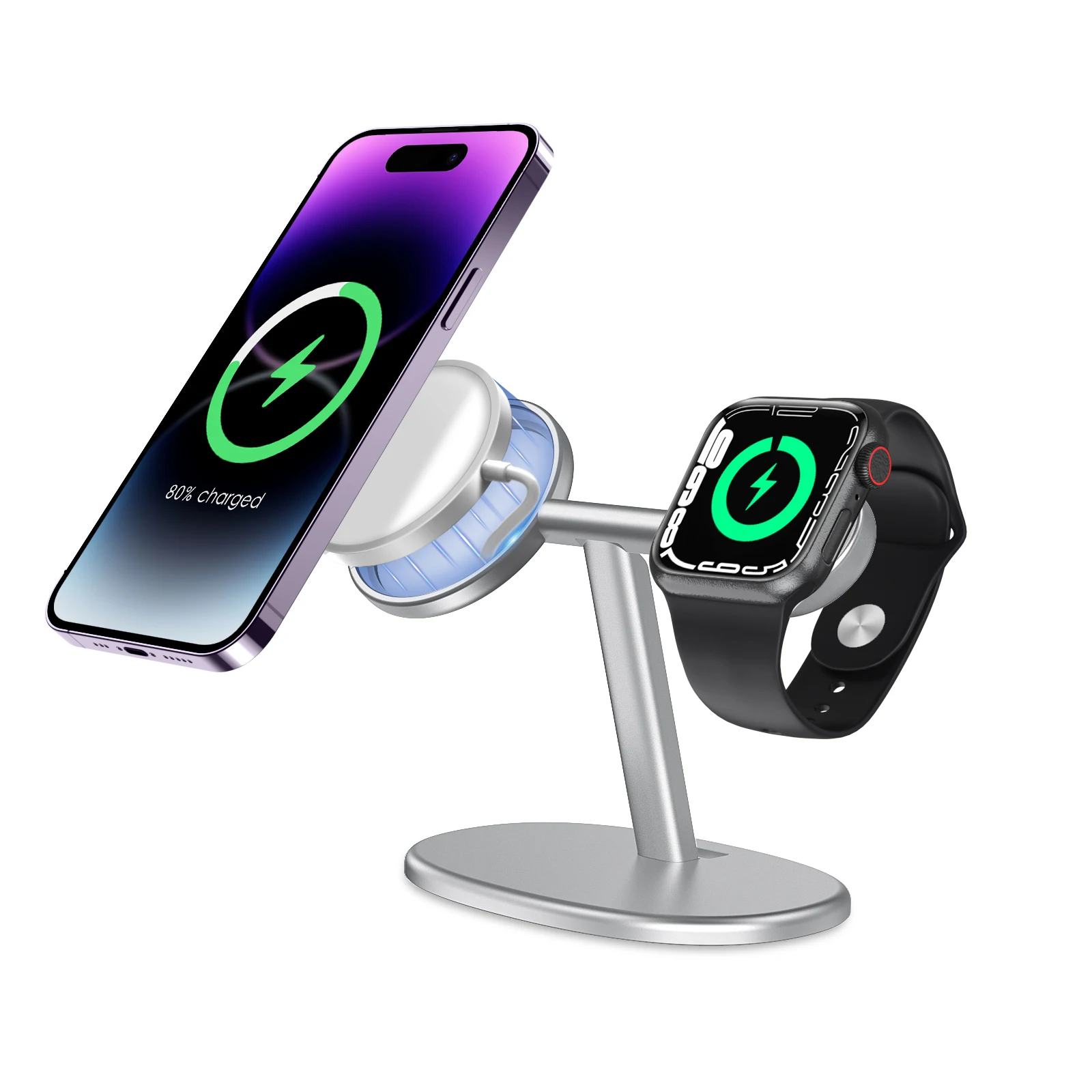 Phone Accessories Charger - Supporto da Scrivania 2-in-1 EWA per