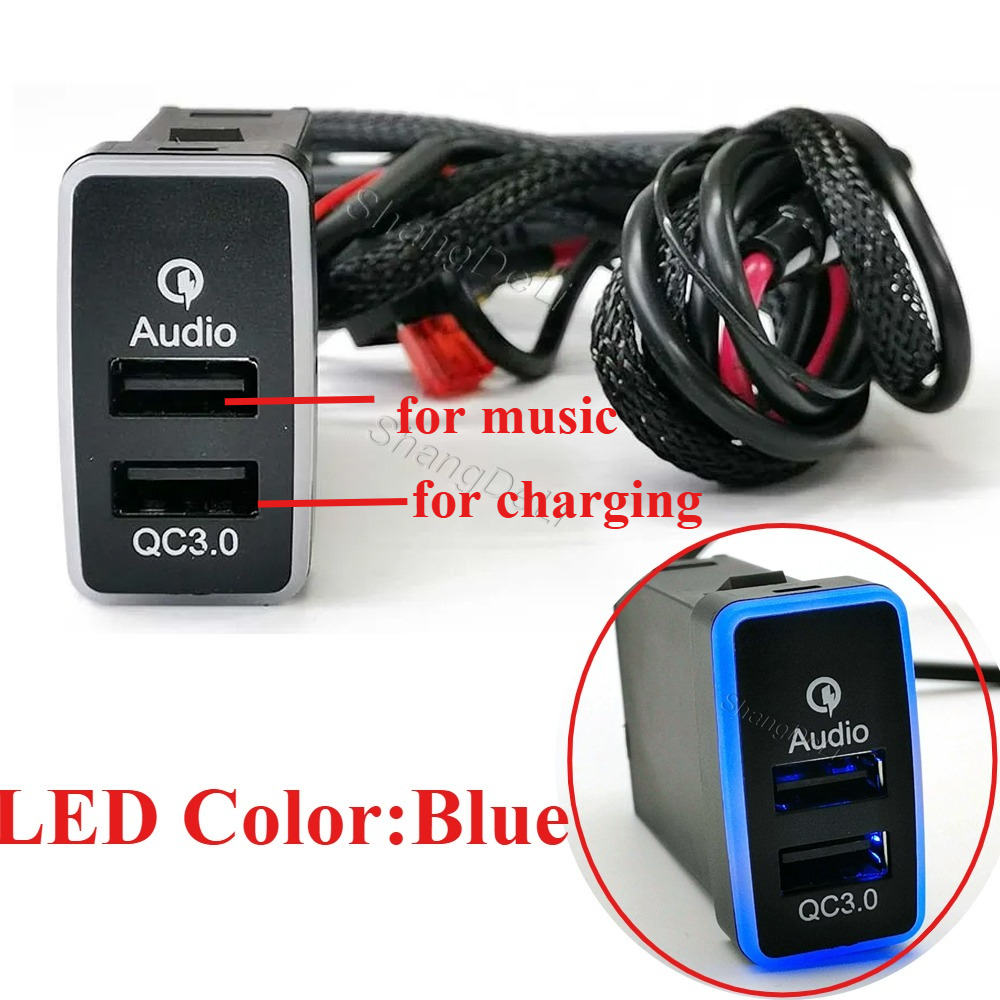 Phone Accessories Charger - Caricatore doppio per telefono da auto