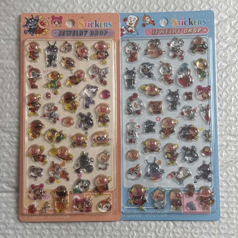 Phone Accessories Items - Adesivi 3D in Rilievo Kawaii Anpanman,