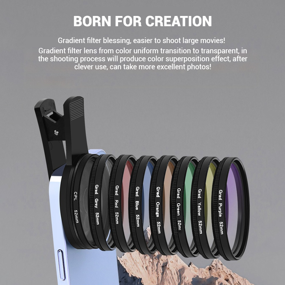 Obiettivo per cellulare da 52  - Phone Accessories Items recensione e prezzo
