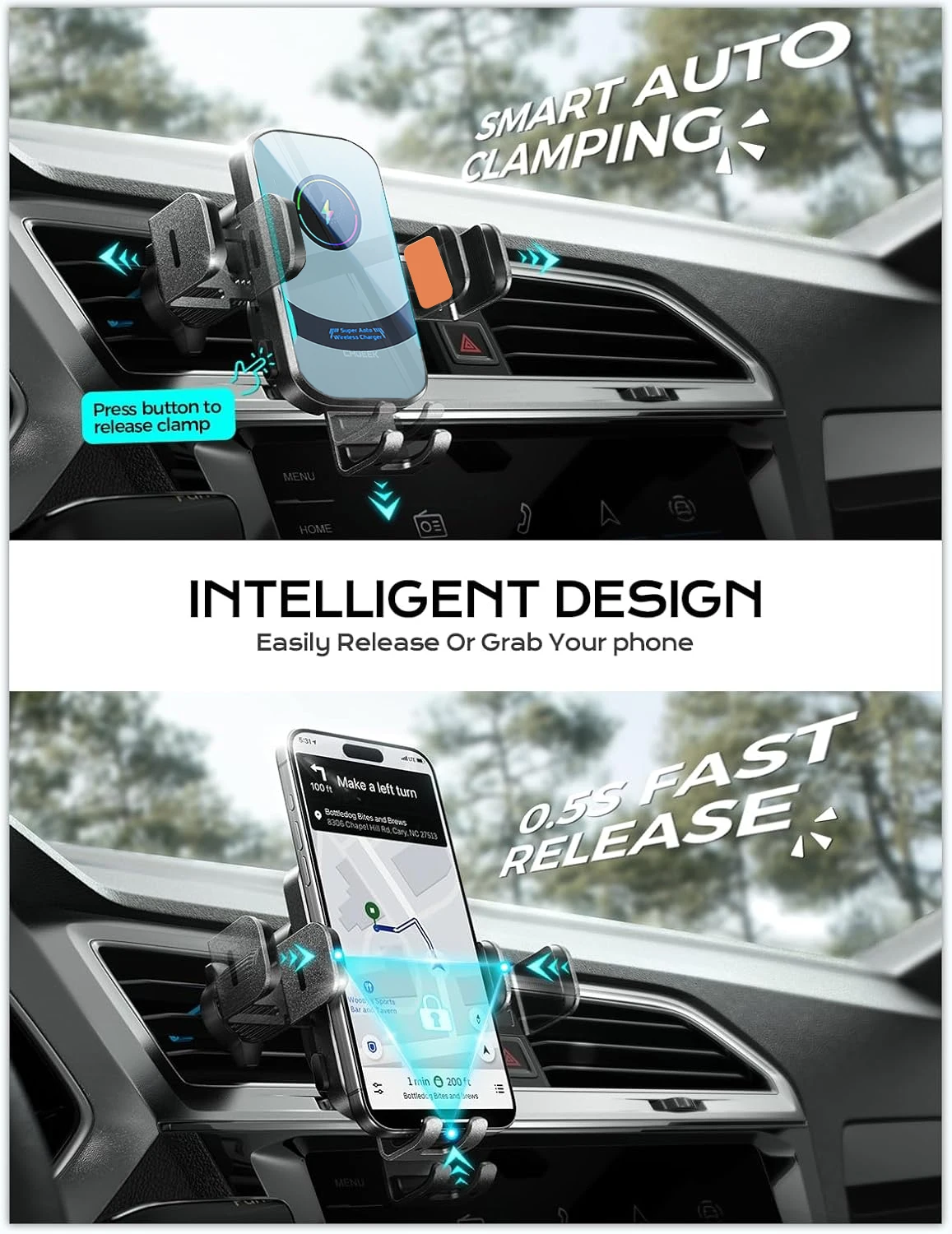 UYUXIO Caricabatteria per auto - Phone Cooling Fan recensione e prezzo