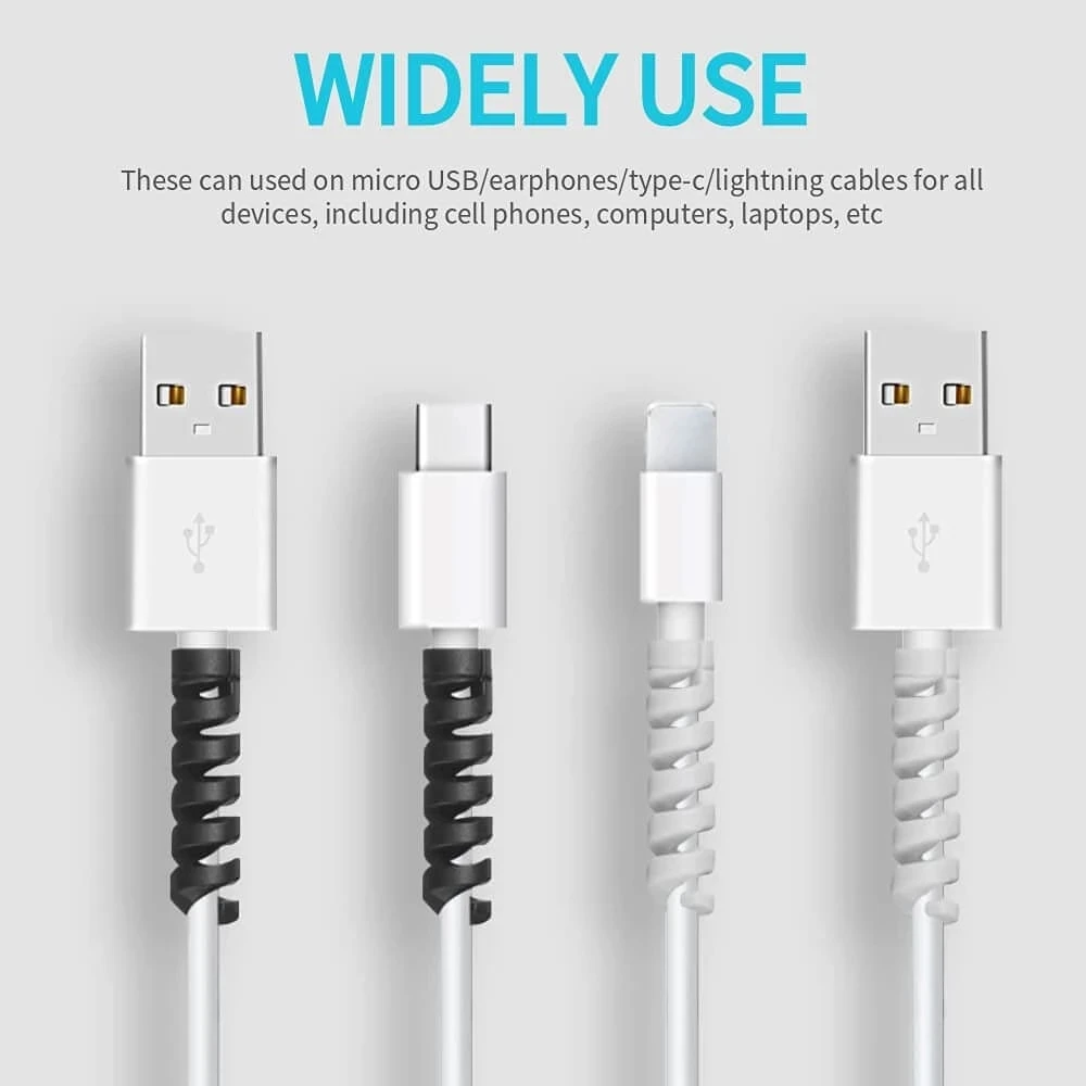 6/20 pezzi Proteggi Cavo in Si - Phone Accessories Charger recensione e prezzo