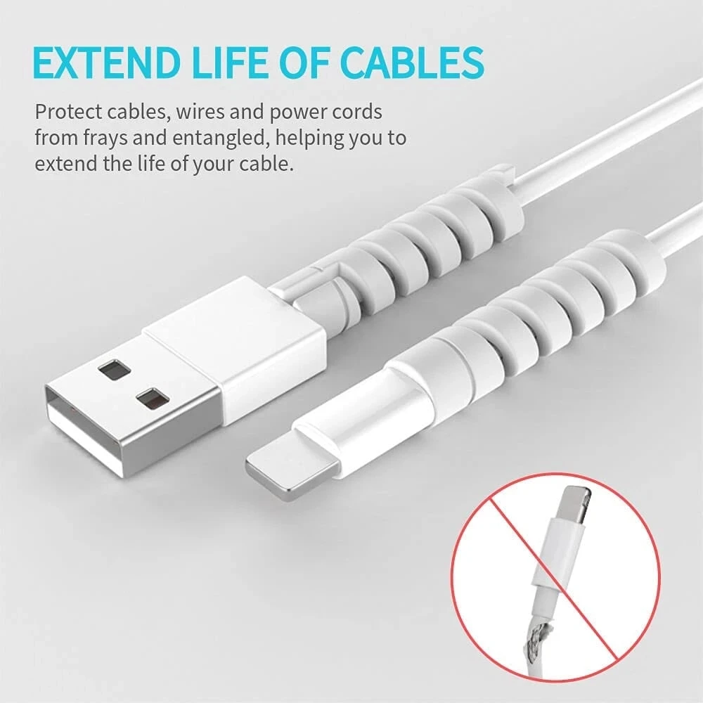 6/20 pezzi Proteggi Cavo in Si - Phone Accessories Charger recensione e prezzo