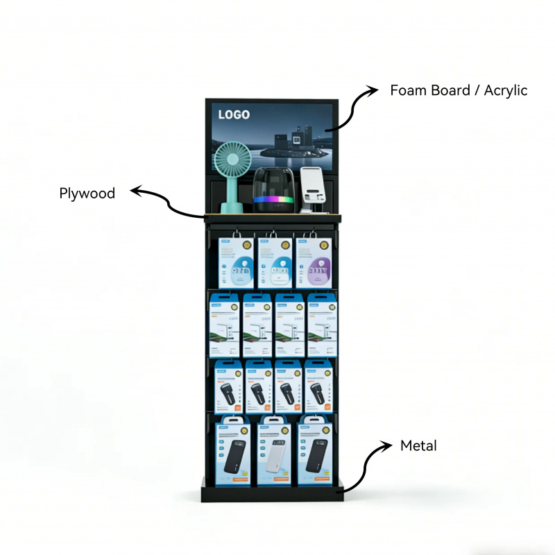 Espositore Multifunzione in Fi - Phone Accessories Rack Display recensione e prezzo