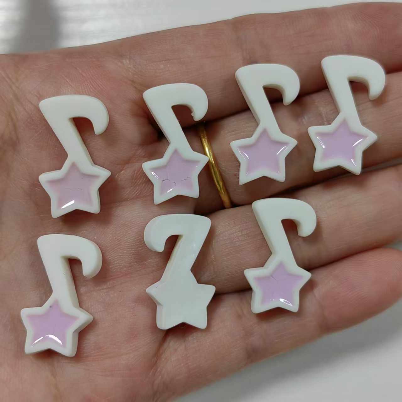 10 pezzi in resina stella musi - Phone Accessories Clipart recensione e prezzo