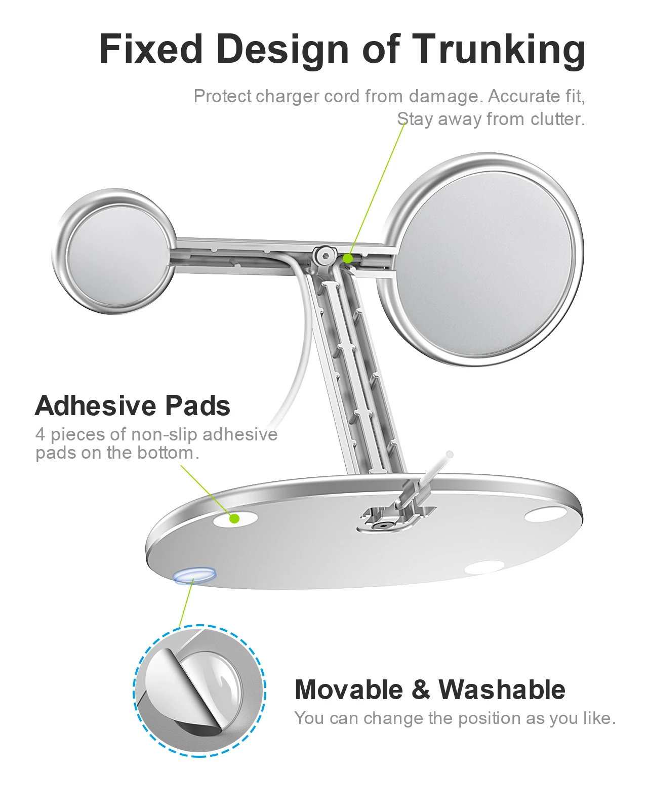 Supporto da Scrivania 2-in-1 E - Phone Accessories Charger recensione e prezzo