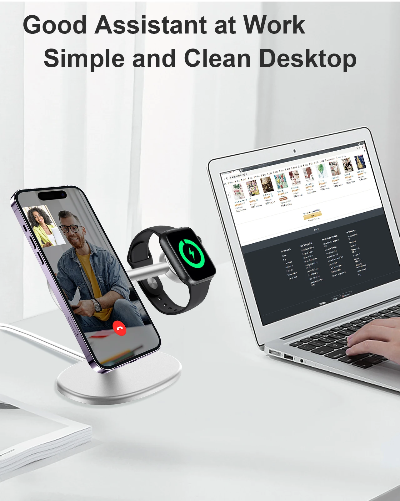 Supporto da Scrivania 2-in-1 E - Phone Accessories Charger recensione e prezzo