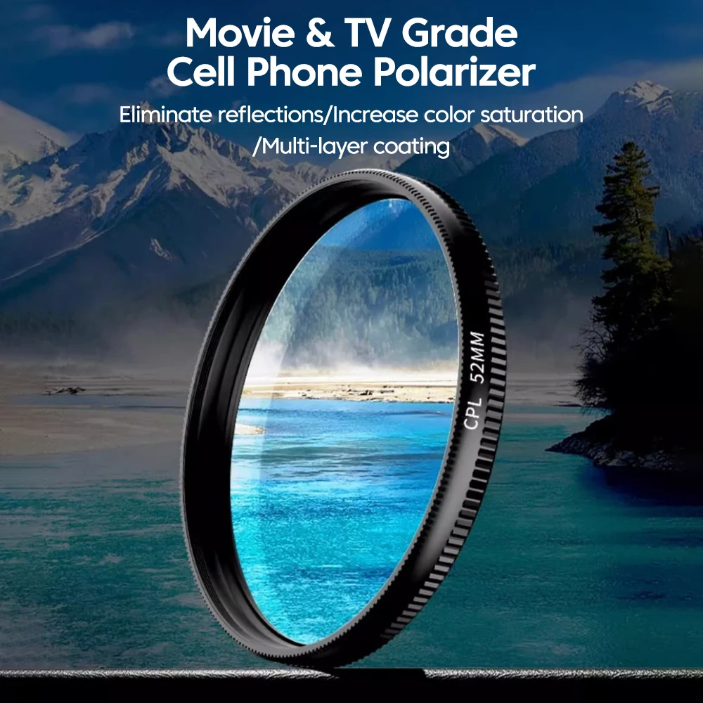 Nuovo 52mm CPL Filtro per obie - Phone Accessories Items recensione e prezzo