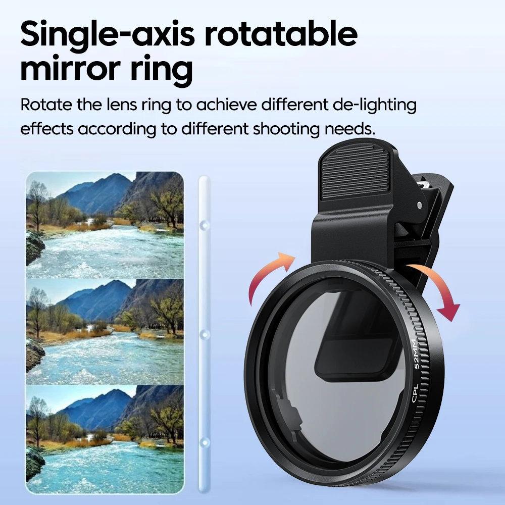 Nuovo 52mm CPL Filtro per obie - Phone Accessories Items recensione e prezzo